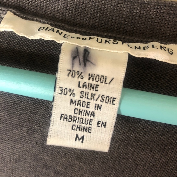 Classic Diane von Furstenberg wrap dress silk and wool - Picture 8 of 9